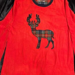 Men’s Eddie Bauer‎ Christmas Pajama Set Size XL 2 Pieces Festive Cozy